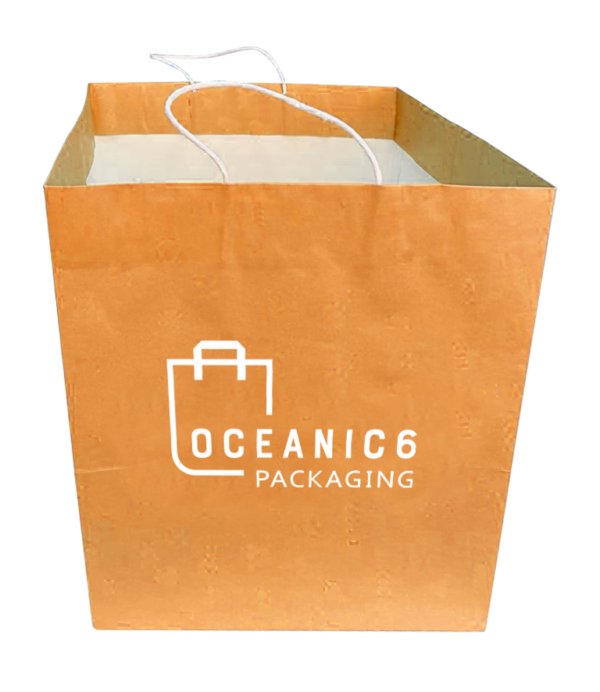 Square Bottom Twisted Handle Bags